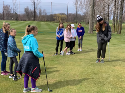 Kids love the Junior Golf program at Detroit Country Club.